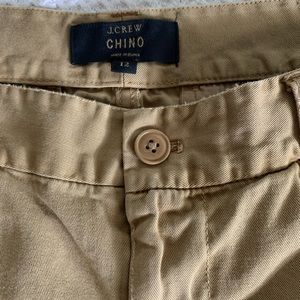 J Crew “distressed” Chino in honey brown